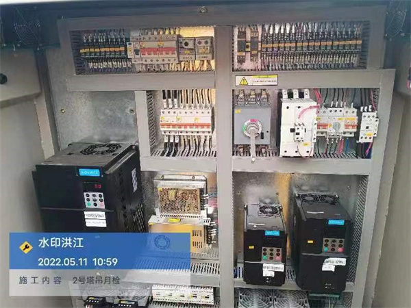 水映洪江項目-塔吊、電梯月檢